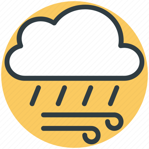 Cloud, rain, weather, winds icon - Download on Iconfinder