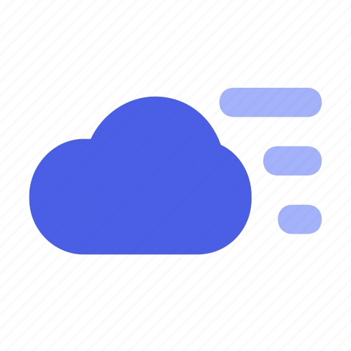 Cloud, solid, wheather, wind icon - Download on Iconfinder