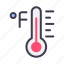 weather, forecast, climate, fahrenheit, thermometer 