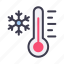 weather, forecast, climate, temperature, thermometer, cold, snowflake 
