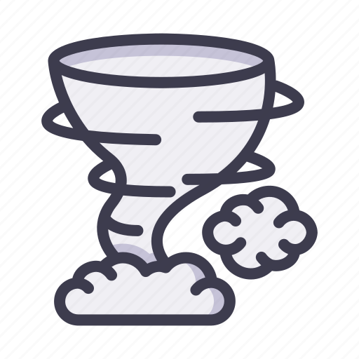 Weather, forecast, climate, tornado, wind icon - Download on Iconfinder