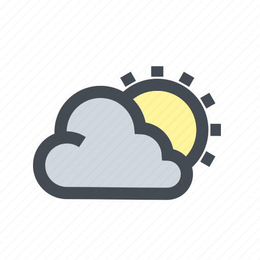 Cloud, sunny, weather icon - Download on Iconfinder