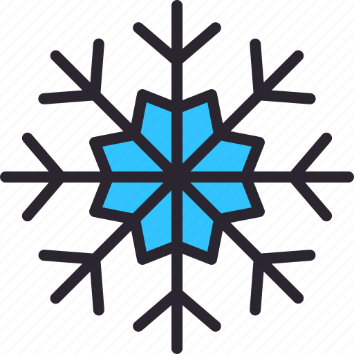 Snowflake, winter, christmas, cold, snow icon - Download on Iconfinder