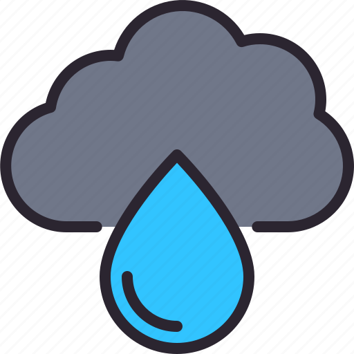 Rain, weather, cloud, forecast, water icon - Download on Iconfinder