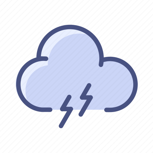 Cloud, storm, weather, forecast icon - Download on Iconfinder