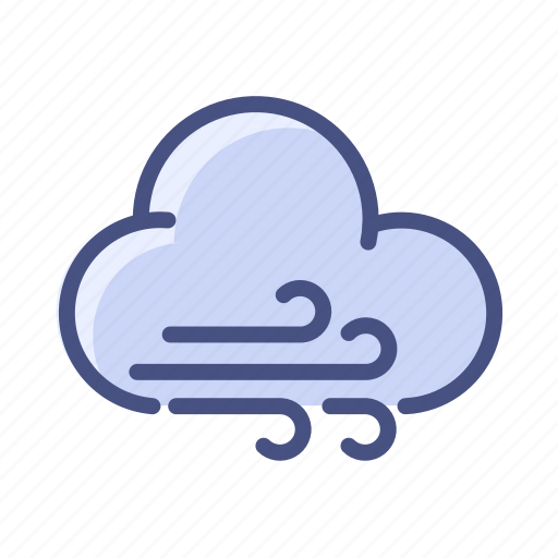 Cloud, wind, weather icon - Download on Iconfinder