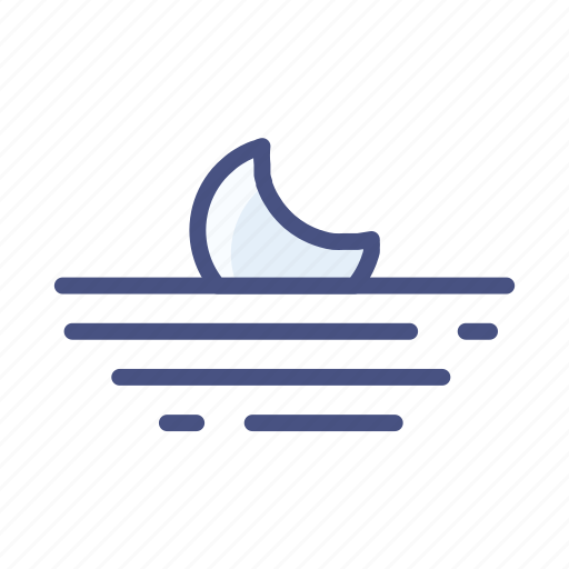 Moon, night, fog, weather icon - Download on Iconfinder