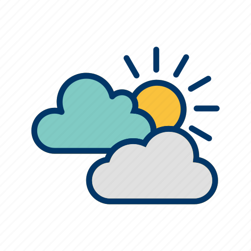 Cloud, sun, sun and clouds icon - Download on Iconfinder