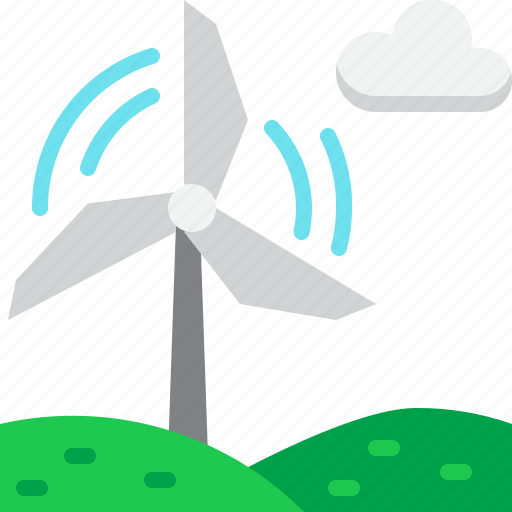 Ecology, energy, environment, green, power, wind, windmill icon - Download on Iconfinder