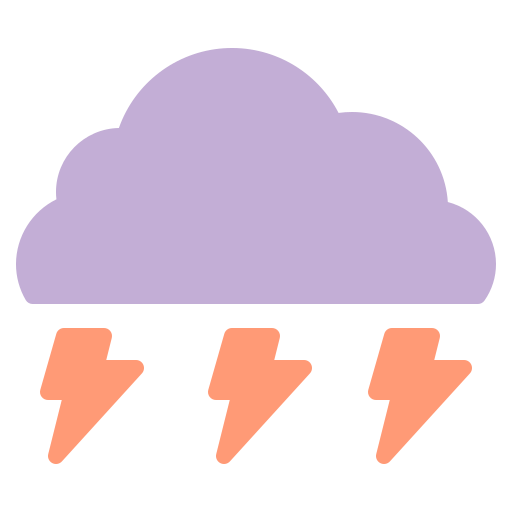 Climate, element, forecast, storm, stormy, thunder, weather icon - Free download