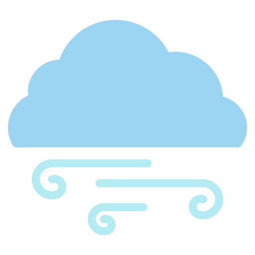 Climate, cloud, element, forecast, weather, windy, winter icon - Free download