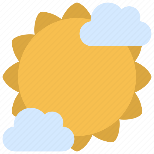 Clouds, covering, sun, climate, forecast, cover, sunny icon - Download on Iconfinder
