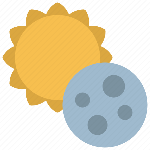 Eclipse, climate, forecast, sun, moon icon - Download on Iconfinder