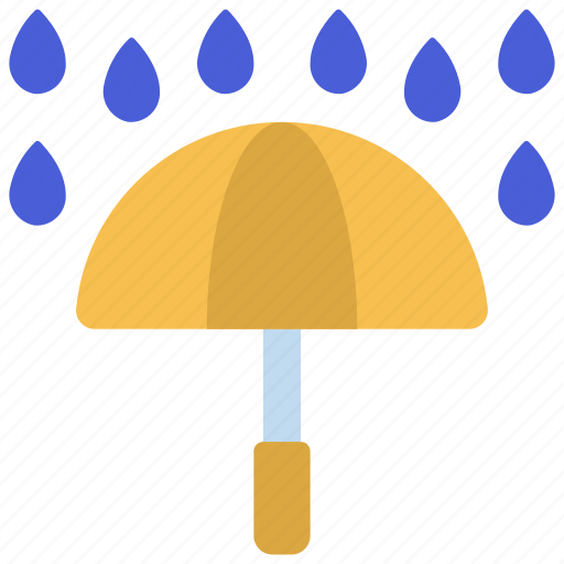 Rain, umbrella, climate, forecast, raining icon - Download on Iconfinder