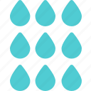 droplet, rain, showers, water