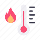 weather, forecast, climate, hot, burn, temperature, thermometer