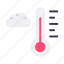 weather, forecast, climate, temperature, thermometer, cloudy 