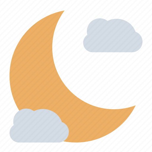 Moon, night, weather, forecast, climate, meteorology icon - Download on Iconfinder