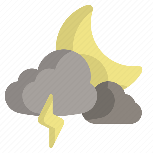 Weather, night, strom, sky, nature, dramatic, cloud icon - Download on Iconfinder