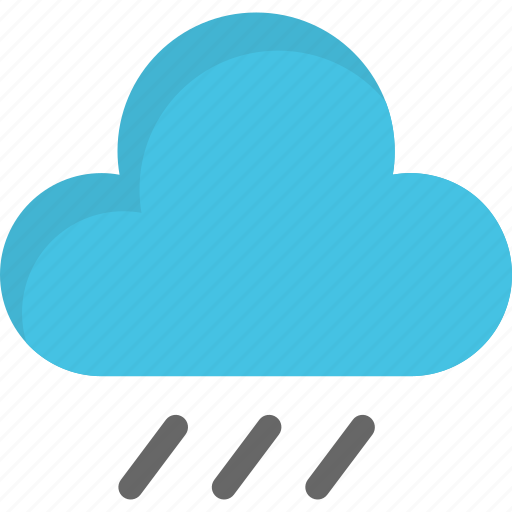 Cloudy, forecast, rainy, weather icon - Download on Iconfinder