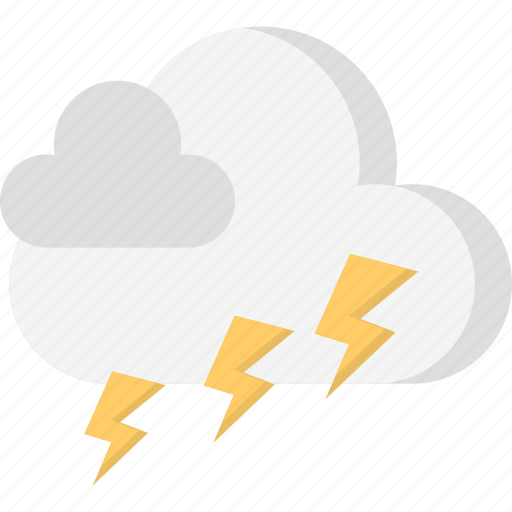 Cloud, forecast, season, thunder, weather icon - Download on Iconfinder
