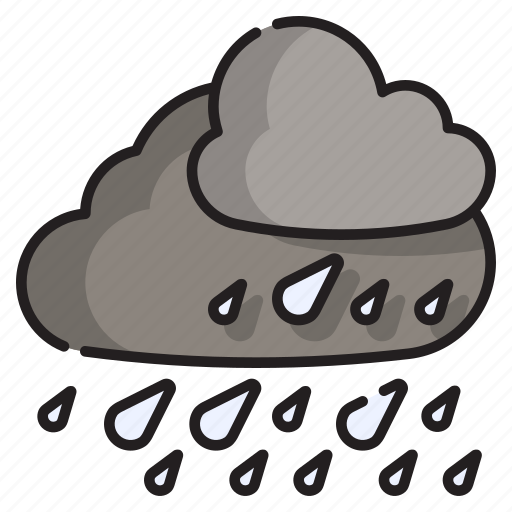 Weather, rainy, sky, wet, cloud, nature, monsoon icon - Download on Iconfinder