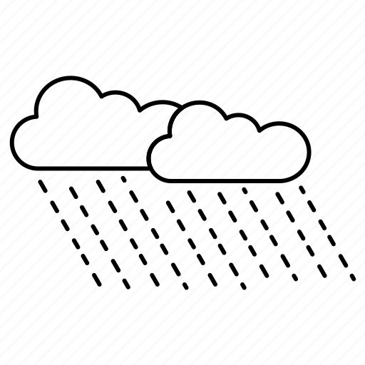 Cloud, raining, thunder, weather icon - Download on Iconfinder