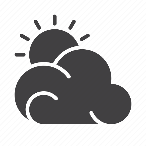 Cloud, partly, sun, weather icon - Download on Iconfinder