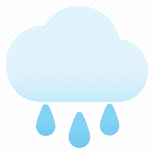 Rainy, rain, weather, climate, cloudy, water, drop icon - Download on Iconfinder