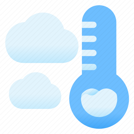 Temperature, cloud, weather, sun, forecast, rain, cloudy icon - Download on Iconfinder