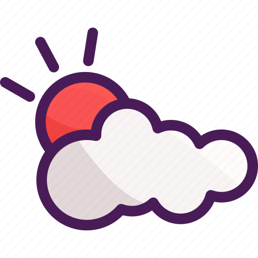 Cloud, cloudy, summer, sun, sunshine icon - Download on Iconfinder