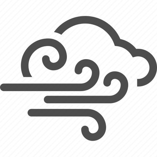 Air, cloud, forecast, weather, wind, windy icon - Download on Iconfinder