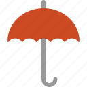canopy, coverage, insurance, parasol, protection, umbrella, weather