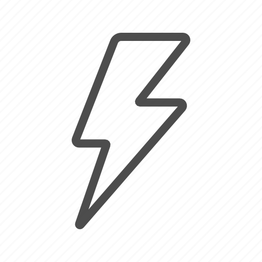 Lightning bolt, lightning, electric, electricity, power, energy icon - Download on Iconfinder
