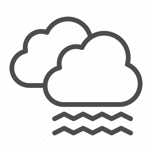 Weather, forecast, cloud, clouds, cloudy, fog, foggy icon - Download on Iconfinder