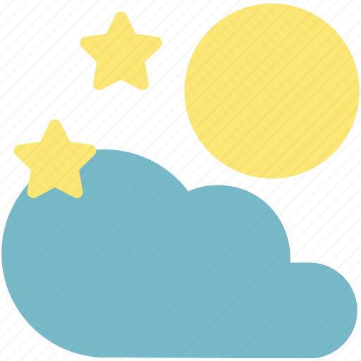 Cloud, forecast, full, moon, season, weather icon - Download on Iconfinder