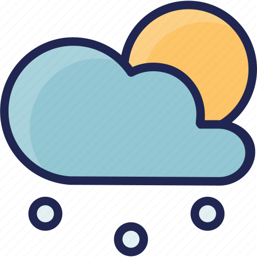 Cloud, cold, forecast, snowflake, snowy, sun, weather icon - Download on Iconfinder