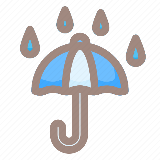 Umbrella, rain, sun, forecast, weather, cloud, cloudy icon - Download on Iconfinder