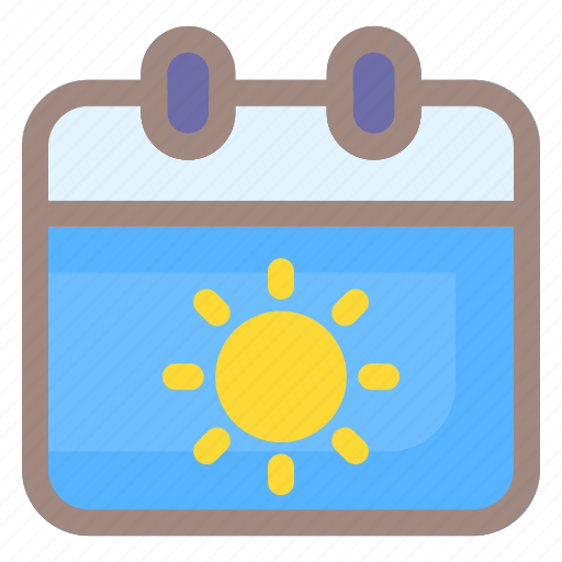 Sun, season, summer, beach, vacation, travel, holiday icon - Download on Iconfinder