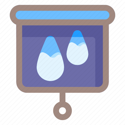 Drop, rain, weather, presentation, cloud, data, file icon - Download on Iconfinder
