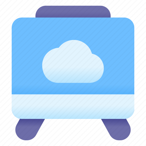 Television, weather, news, cloud, storage, data, file icon - Download on Iconfinder