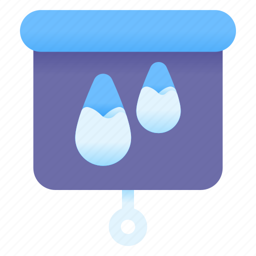 Drop, rain, weather, presentation, cloud, storage, data icon - Download on Iconfinder
