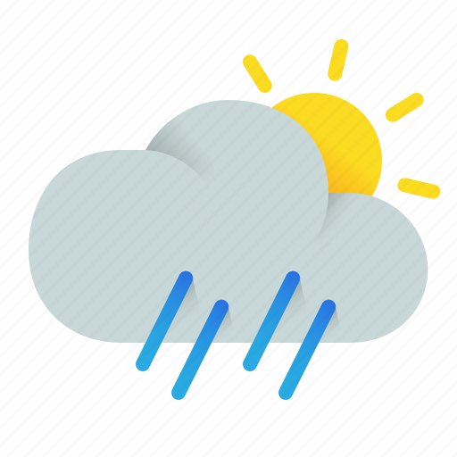Afternoon, rain, rainfall icon - Download on Iconfinder