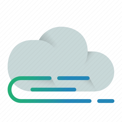 Cloud, element, wind, windy icon - Download on Iconfinder
