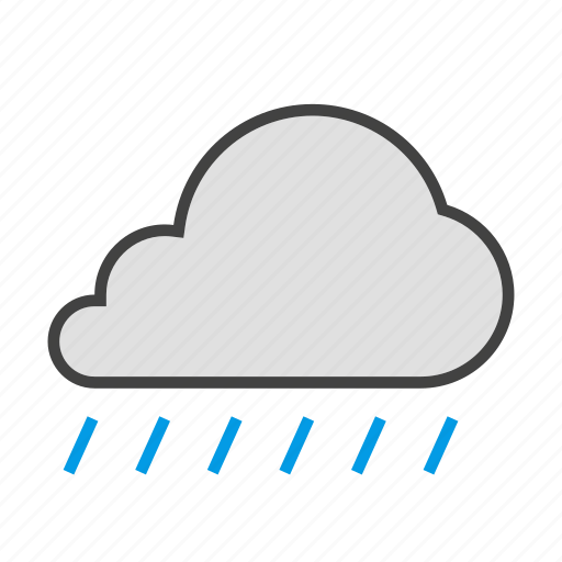 Cloud, cloudy, forcast, medium, rain, weather icon - Download on Iconfinder