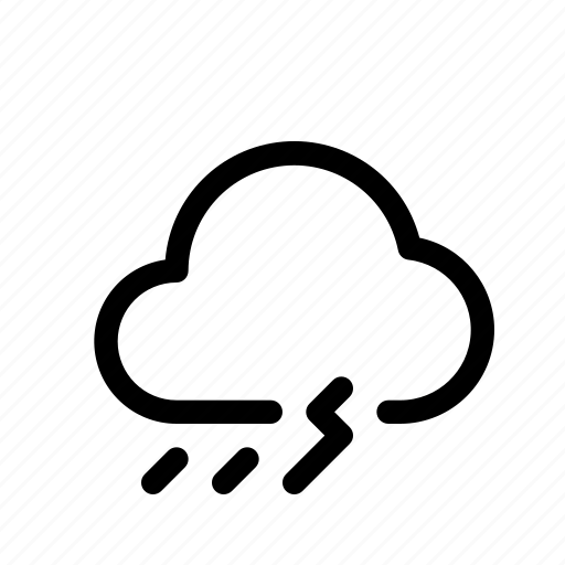 Cloud, lightning, rain, rainy, storm, stormy, thunder icon - Download on Iconfinder