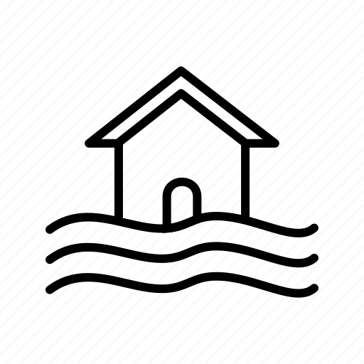 Flood, disaster, flood symbol icon - Download on Iconfinder