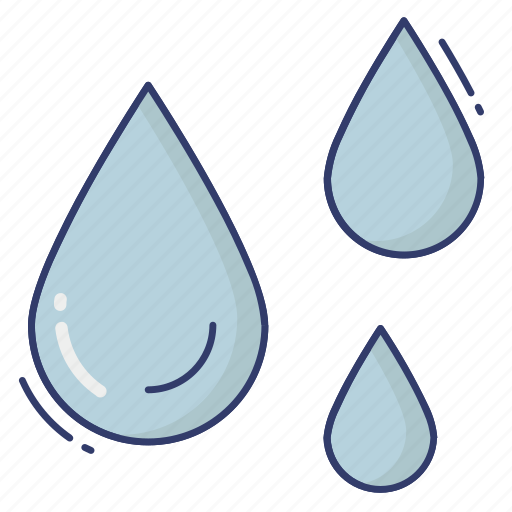 Rain, drop, raining, water, weather icon - Download on Iconfinder