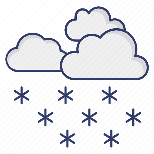 Snow, fall, winter, cloud, weather icon - Download on Iconfinder