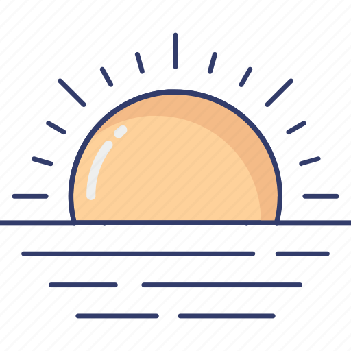 Sunrise, sun, weather, forecast icon - Download on Iconfinder